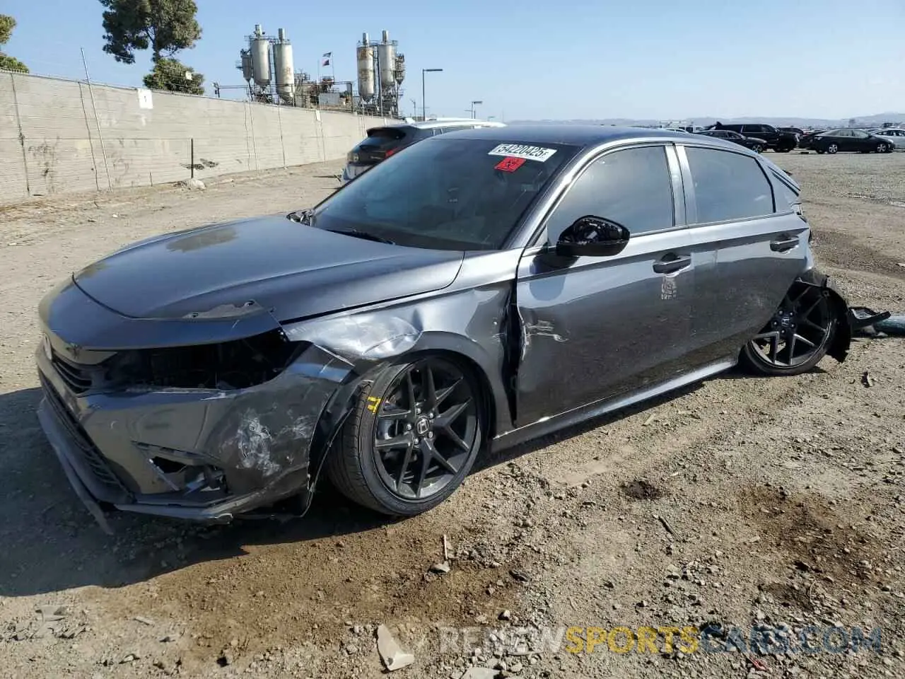 1 Photograph of a damaged car 2HGFE2F57RH586278 HONDA CIVIC 2024