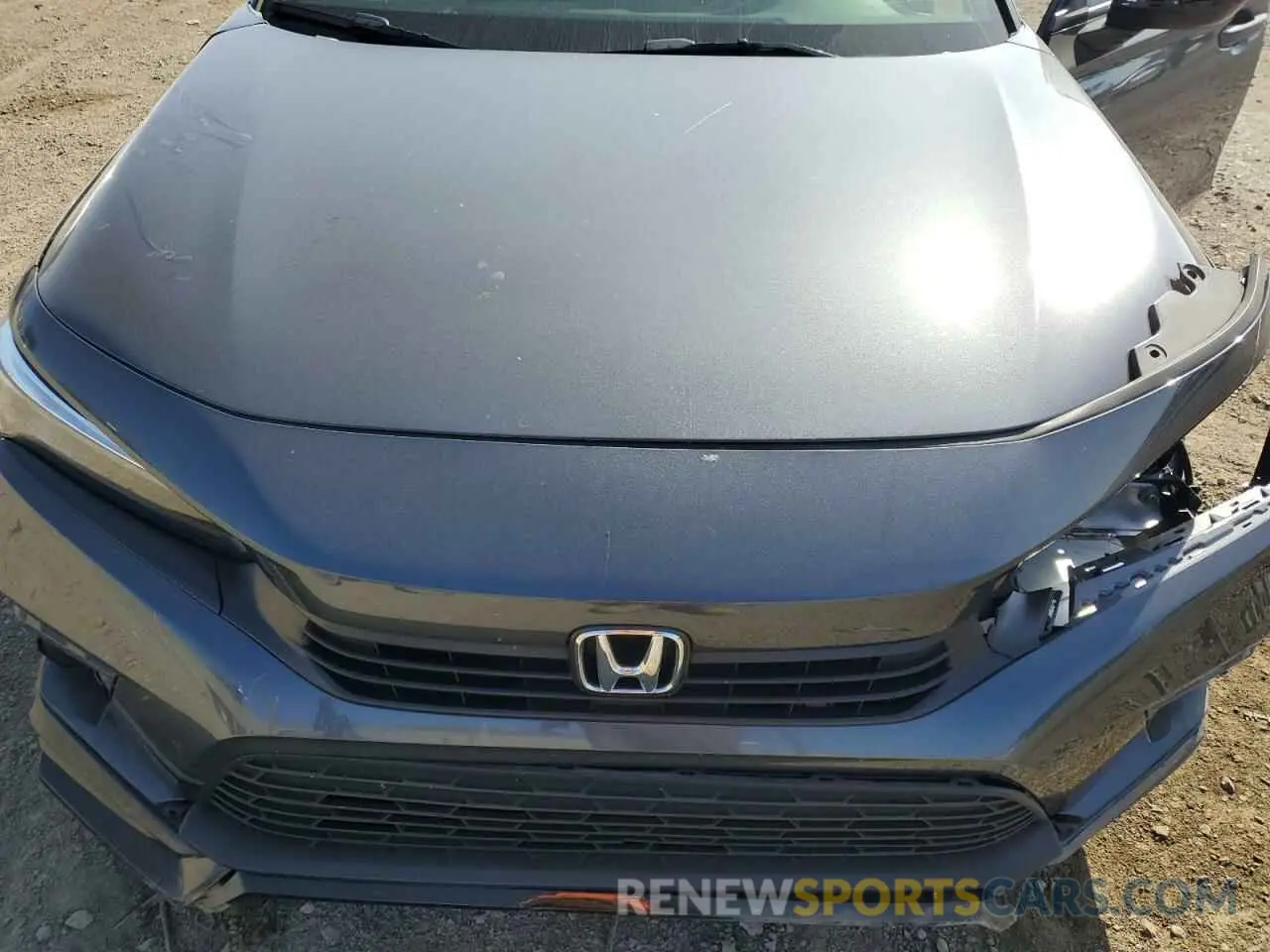 11 Photograph of a damaged car 2HGFE2F57RH586278 HONDA CIVIC 2024