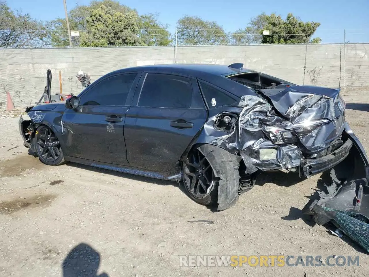 2 Photograph of a damaged car 2HGFE2F57RH586278 HONDA CIVIC 2024