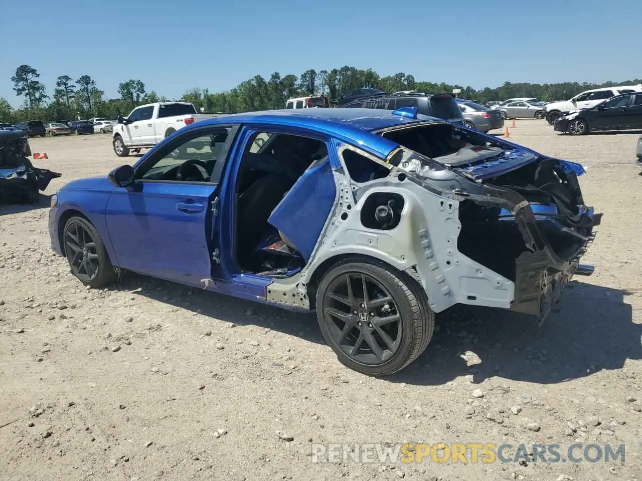 2 Photograph of a damaged car 2HGFE2F57RH589052 HONDA CIVIC 2024