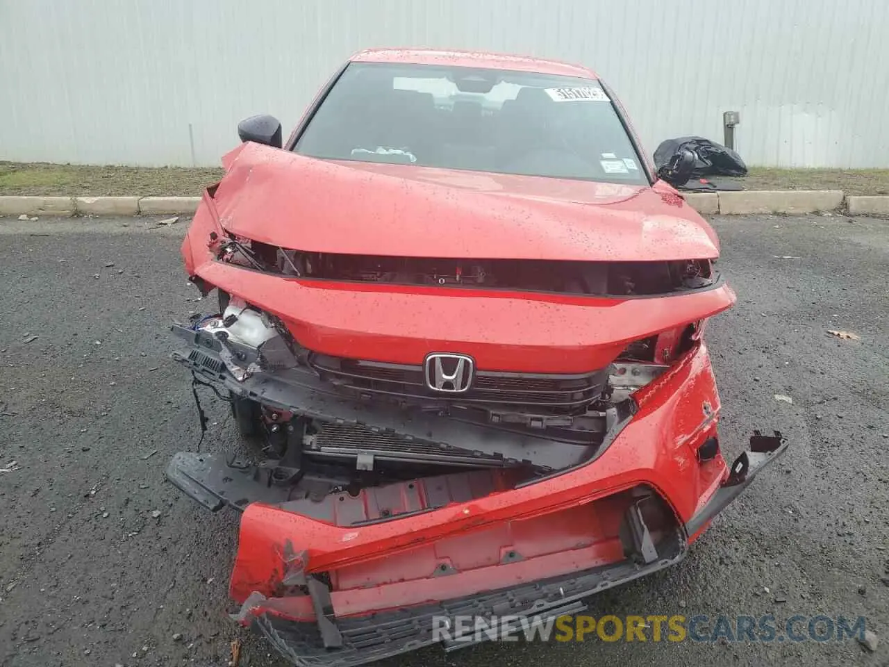 5 Photograph of a damaged car 2HGFE2F57RH596504 HONDA CIVIC 2024