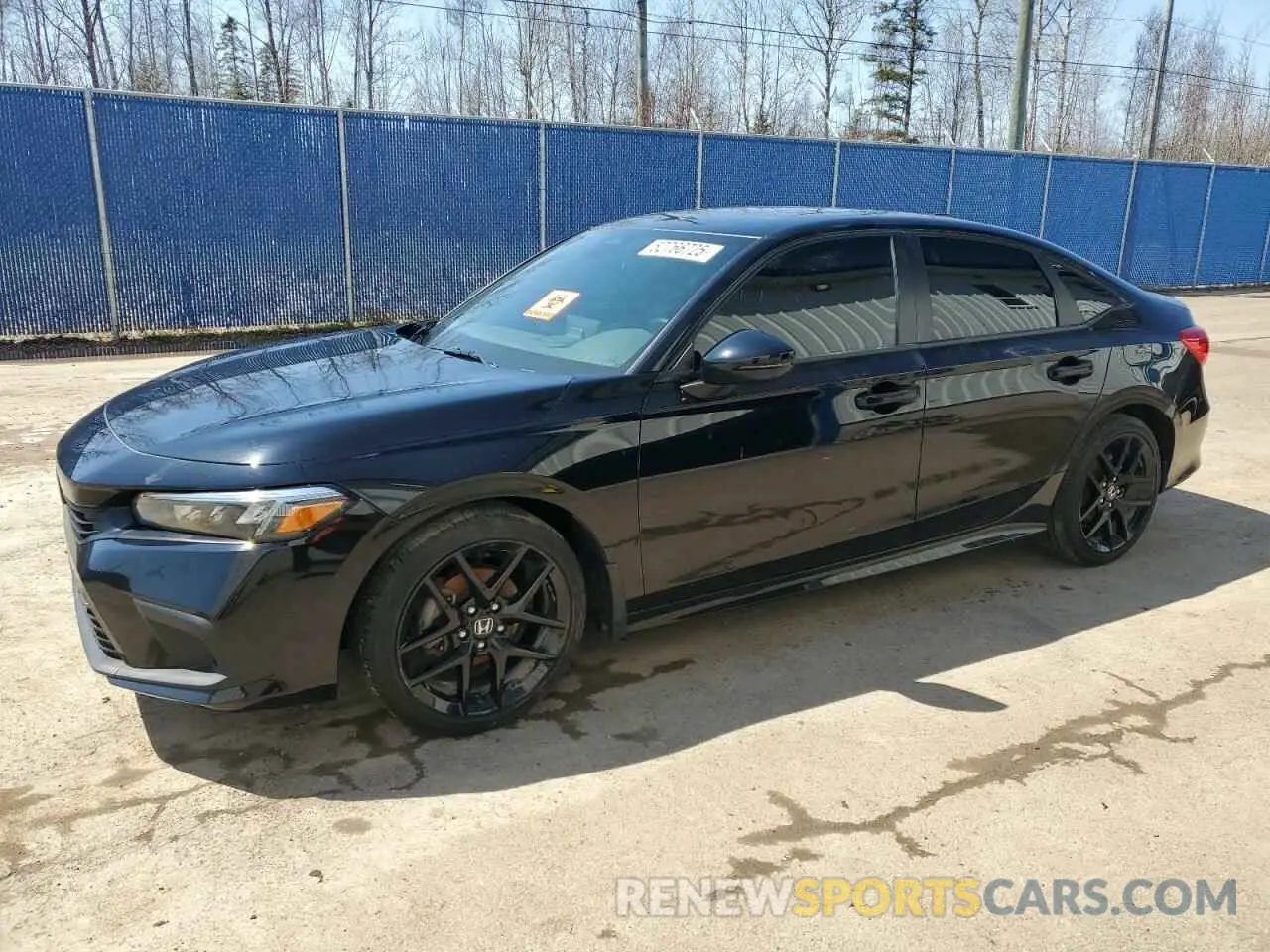 1 Photograph of a damaged car 2HGFE2F58RH104983 HONDA CIVIC 2024