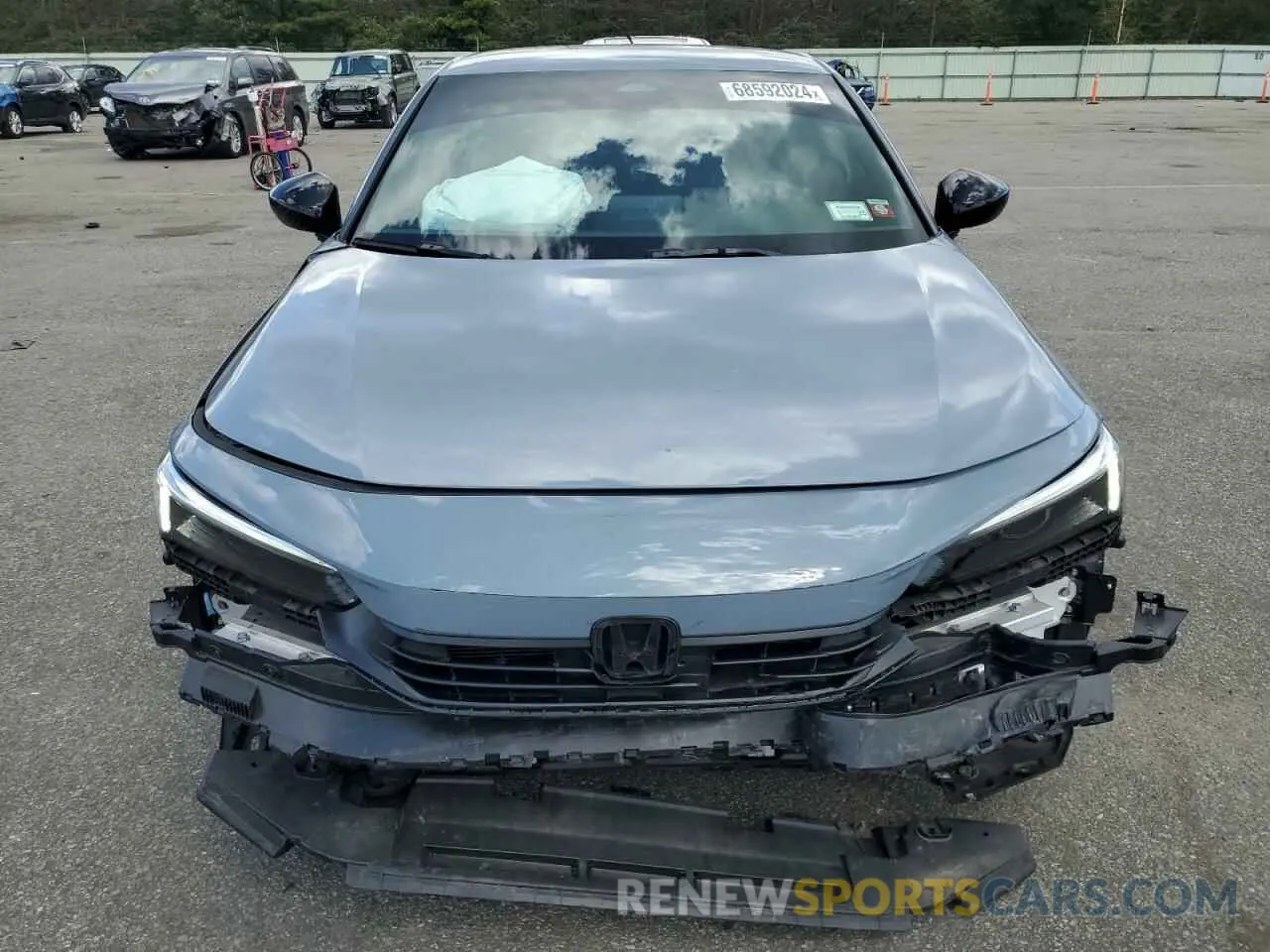 5 Photograph of a damaged car 2HGFE2F58RH509791 HONDA CIVIC 2024