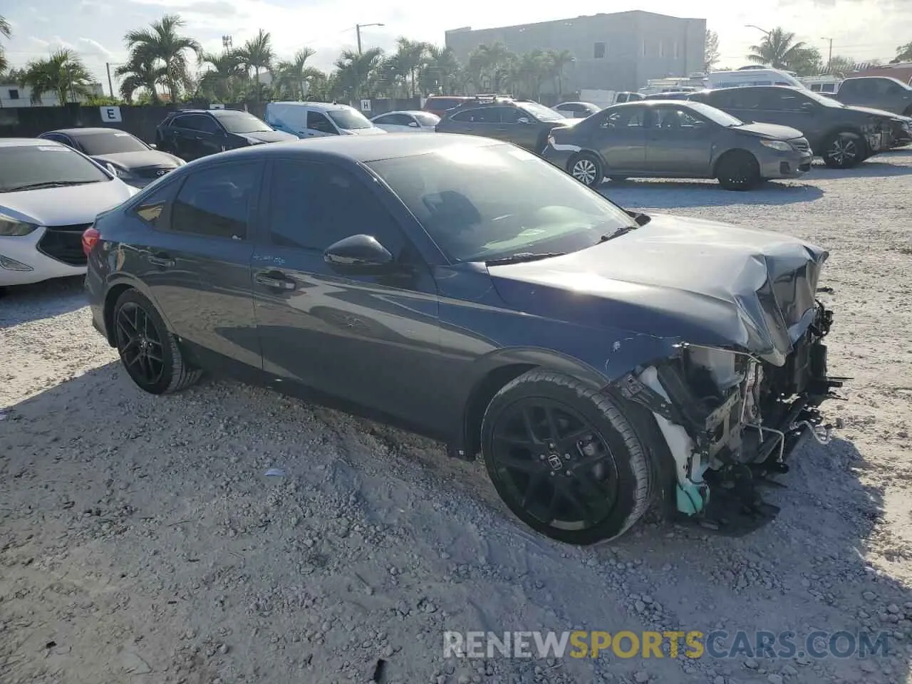 4 Photograph of a damaged car 2HGFE2F58RH511315 HONDA CIVIC 2024