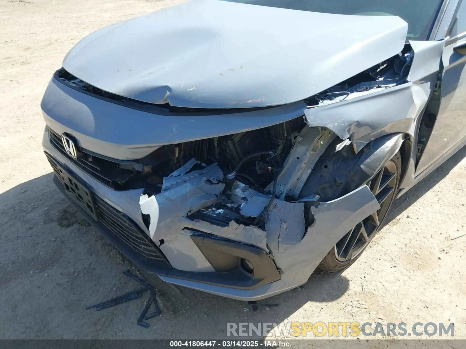 6 Photograph of a damaged car 2HGFE2F58RH511881 HONDA CIVIC 2024