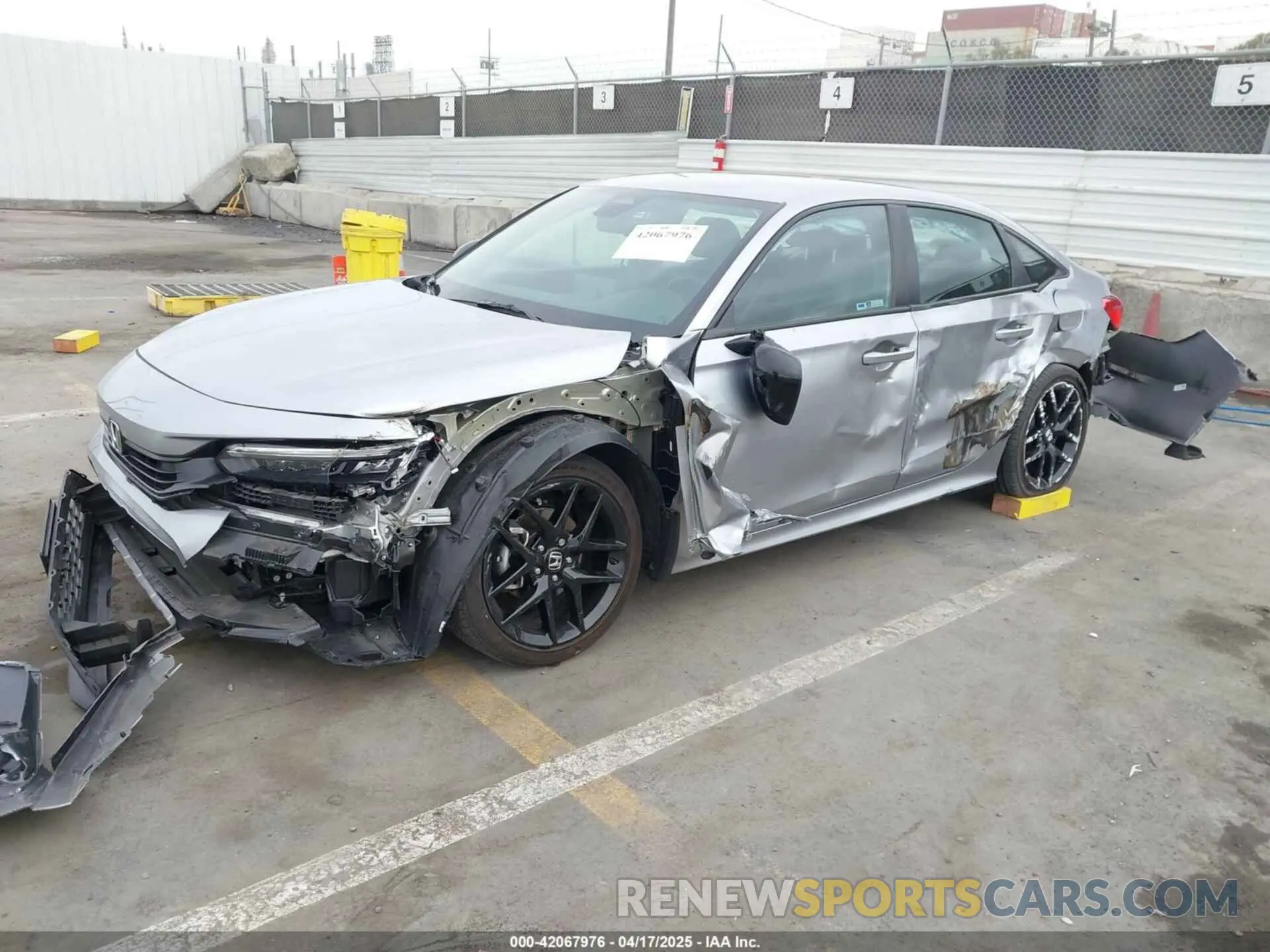 2 Photograph of a damaged car 2HGFE2F58RH517020 HONDA CIVIC 2024