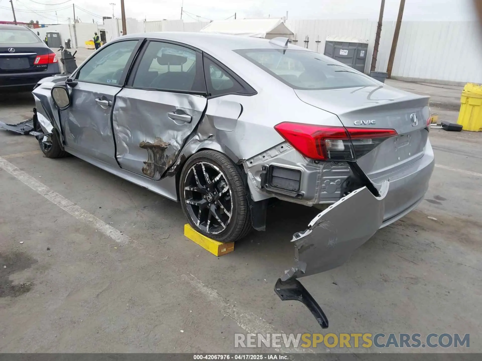 3 Photograph of a damaged car 2HGFE2F58RH517020 HONDA CIVIC 2024