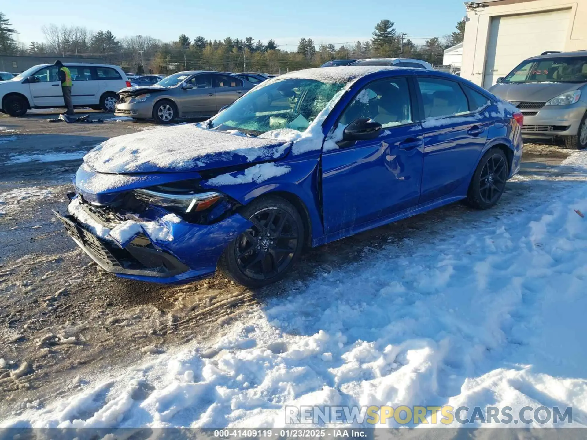 2 Photograph of a damaged car 2HGFE2F58RH517244 HONDA CIVIC 2024