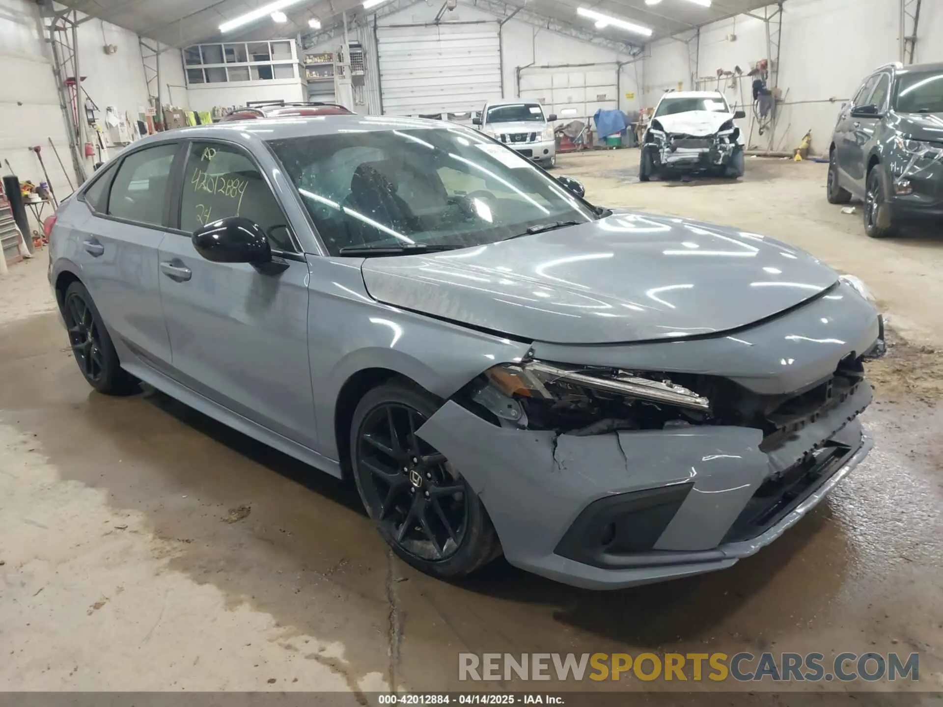 1 Photograph of a damaged car 2HGFE2F58RH518460 HONDA CIVIC 2024