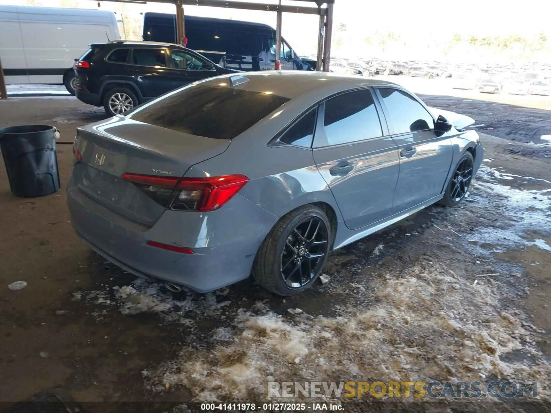 4 Photograph of a damaged car 2HGFE2F58RH526493 HONDA CIVIC 2024