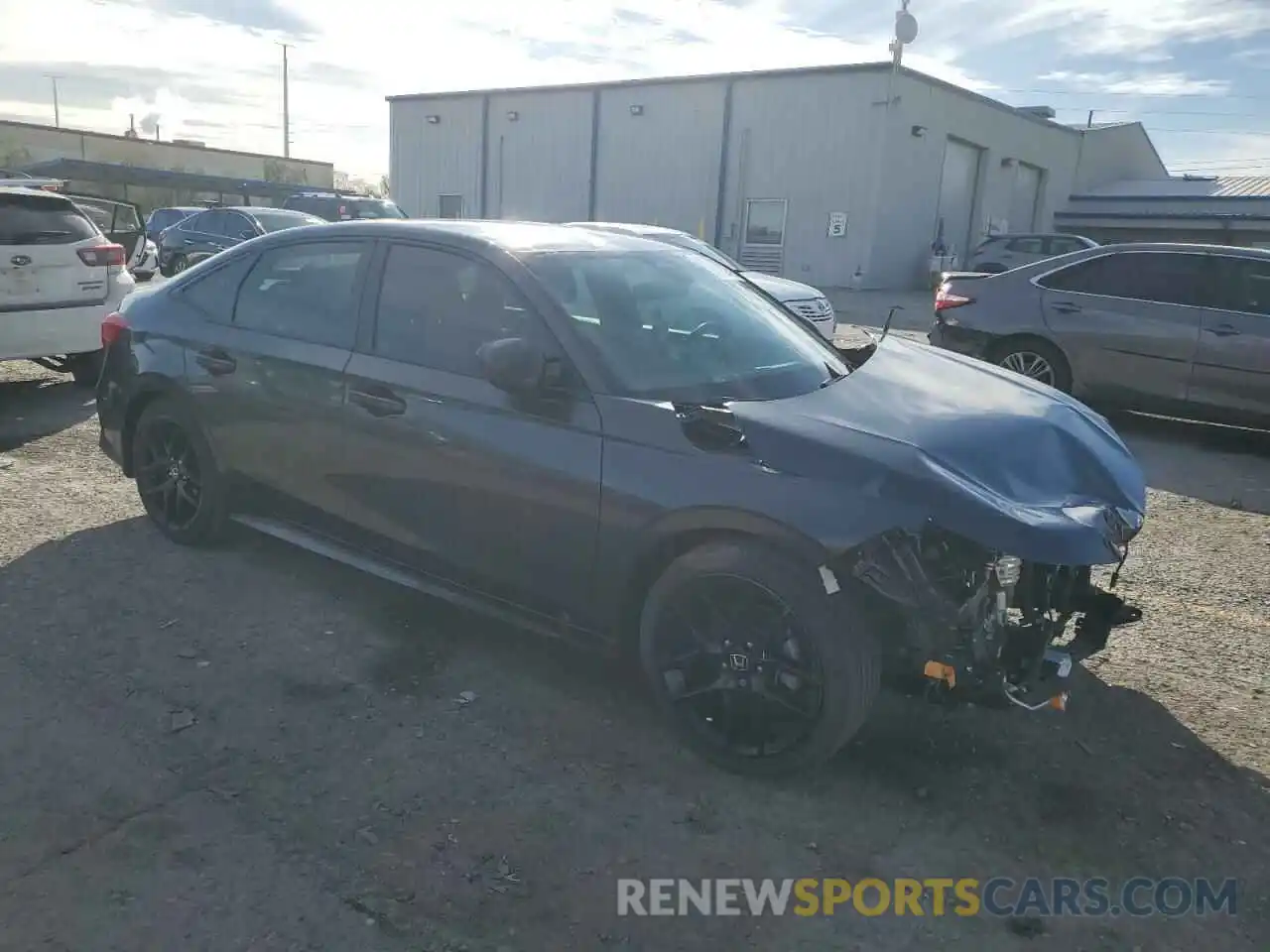 4 Photograph of a damaged car 2HGFE2F58RH529992 HONDA CIVIC 2024