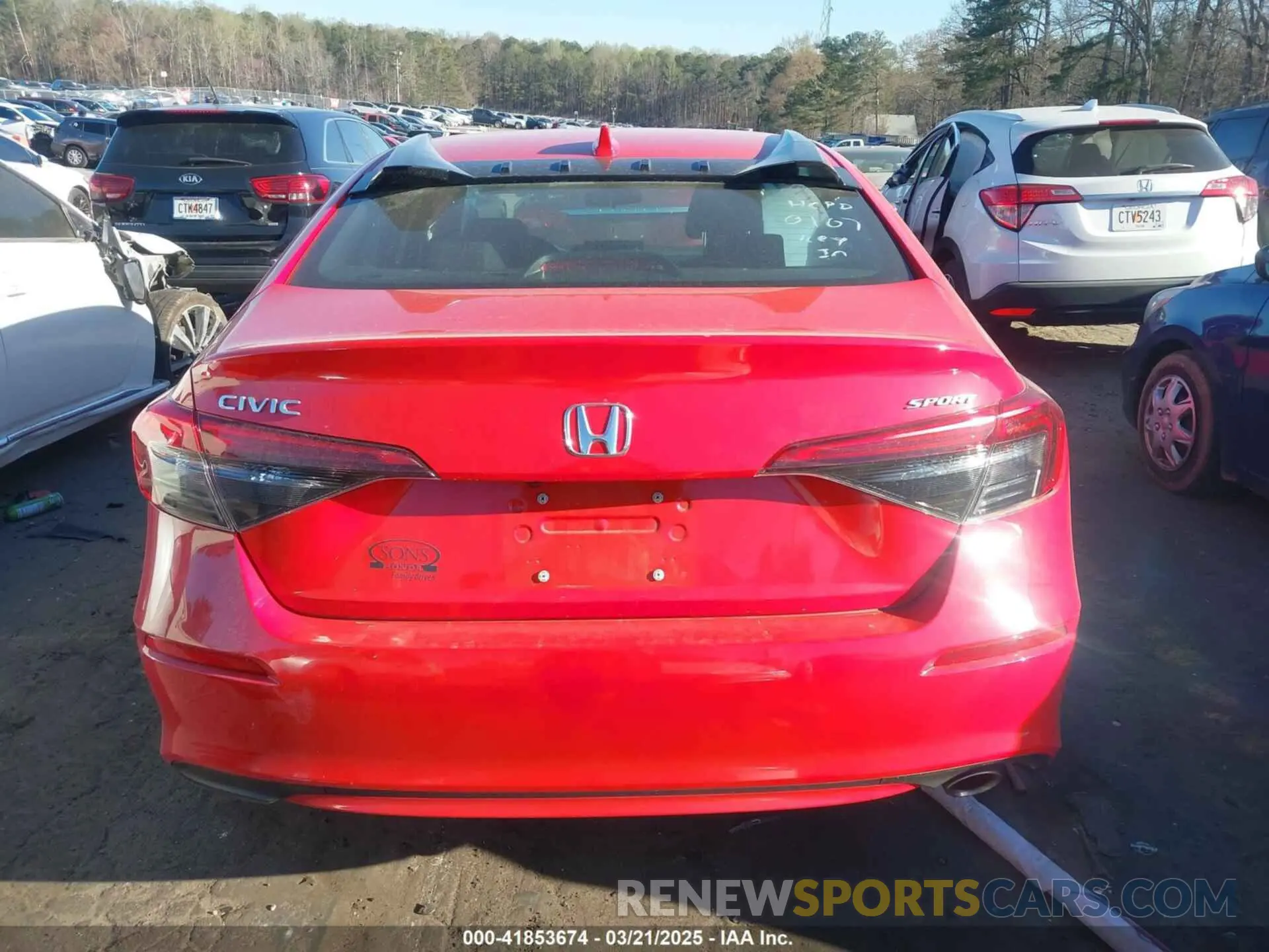 16 Photograph of a damaged car 2HGFE2F58RH530107 HONDA CIVIC 2024