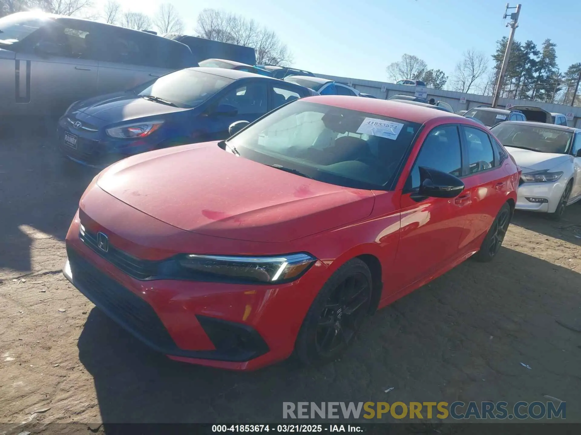 2 Photograph of a damaged car 2HGFE2F58RH530107 HONDA CIVIC 2024