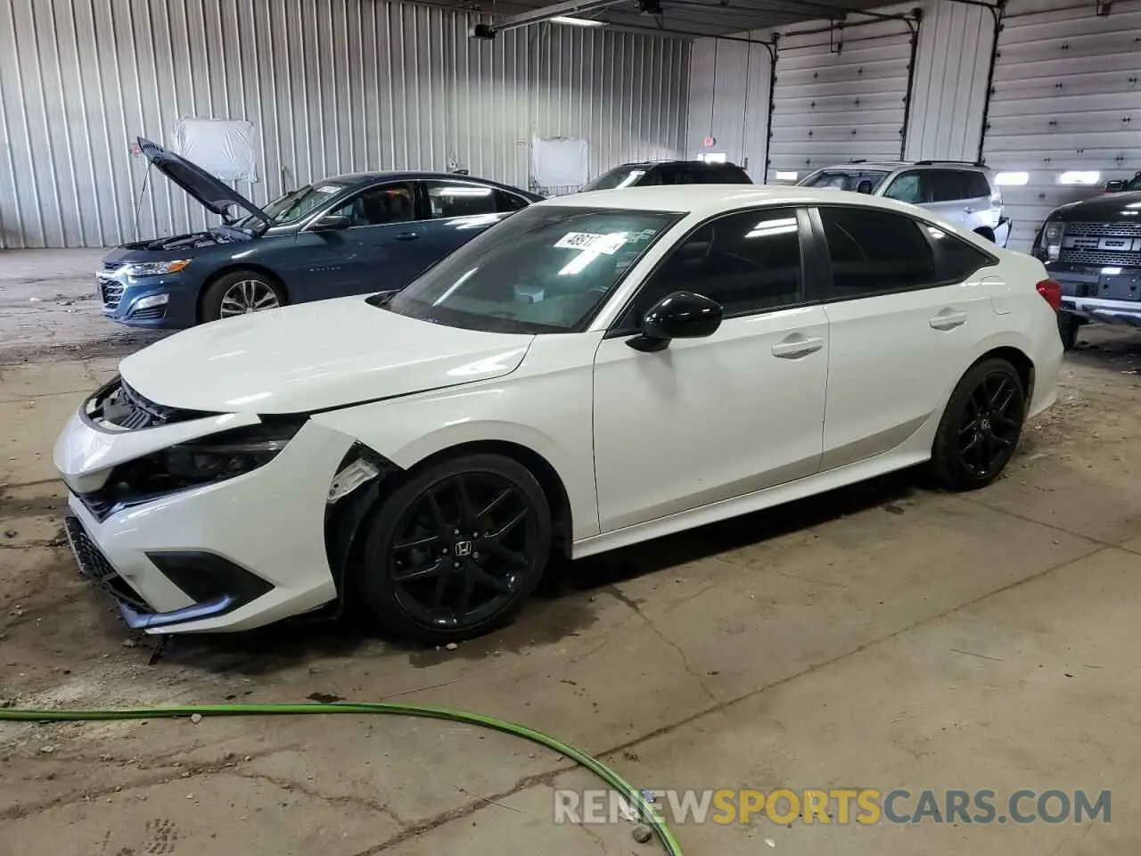 1 Photograph of a damaged car 2HGFE2F58RH535212 HONDA CIVIC 2024