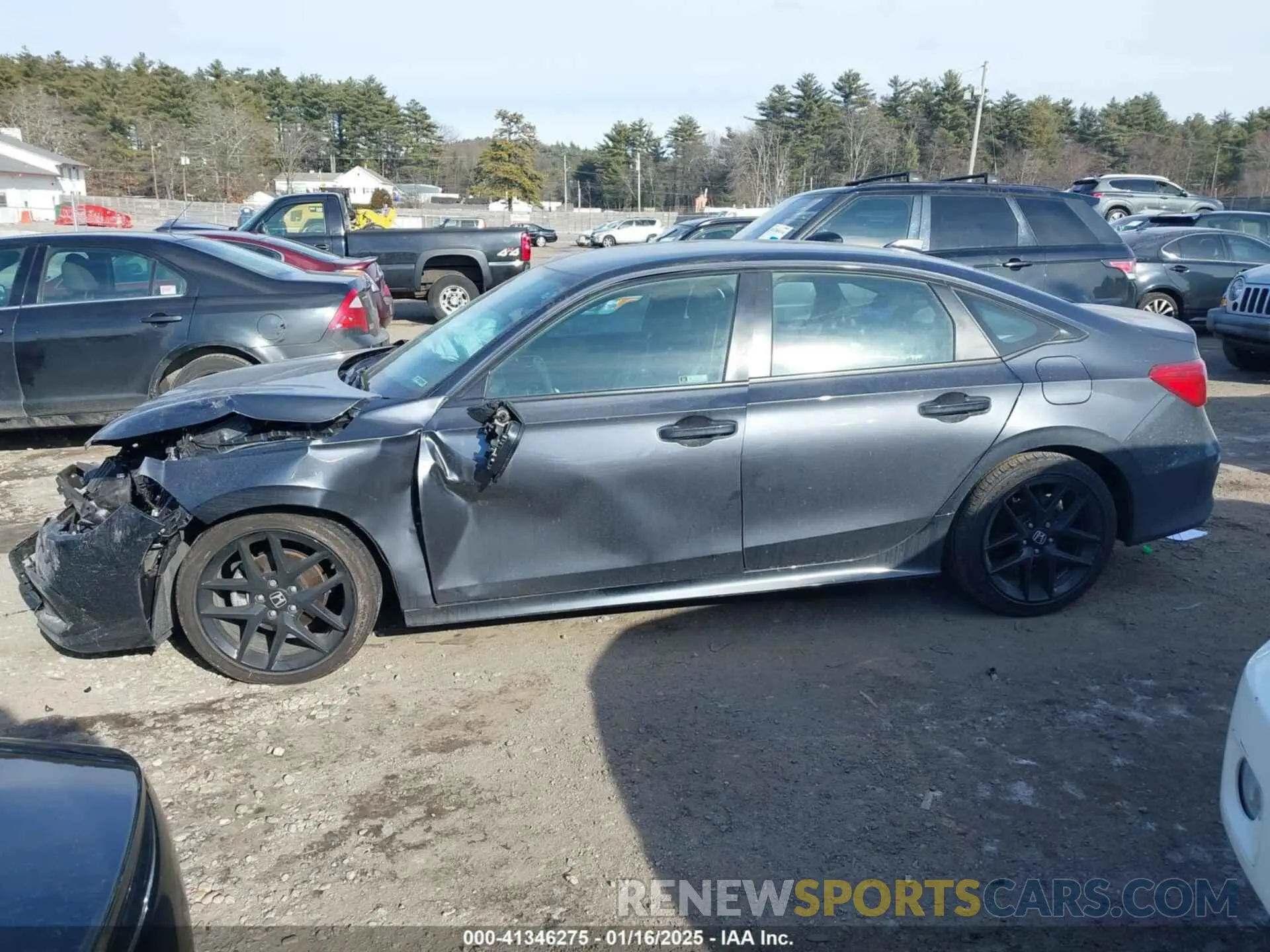 14 Photograph of a damaged car 2HGFE2F58RH544301 HONDA CIVIC 2024