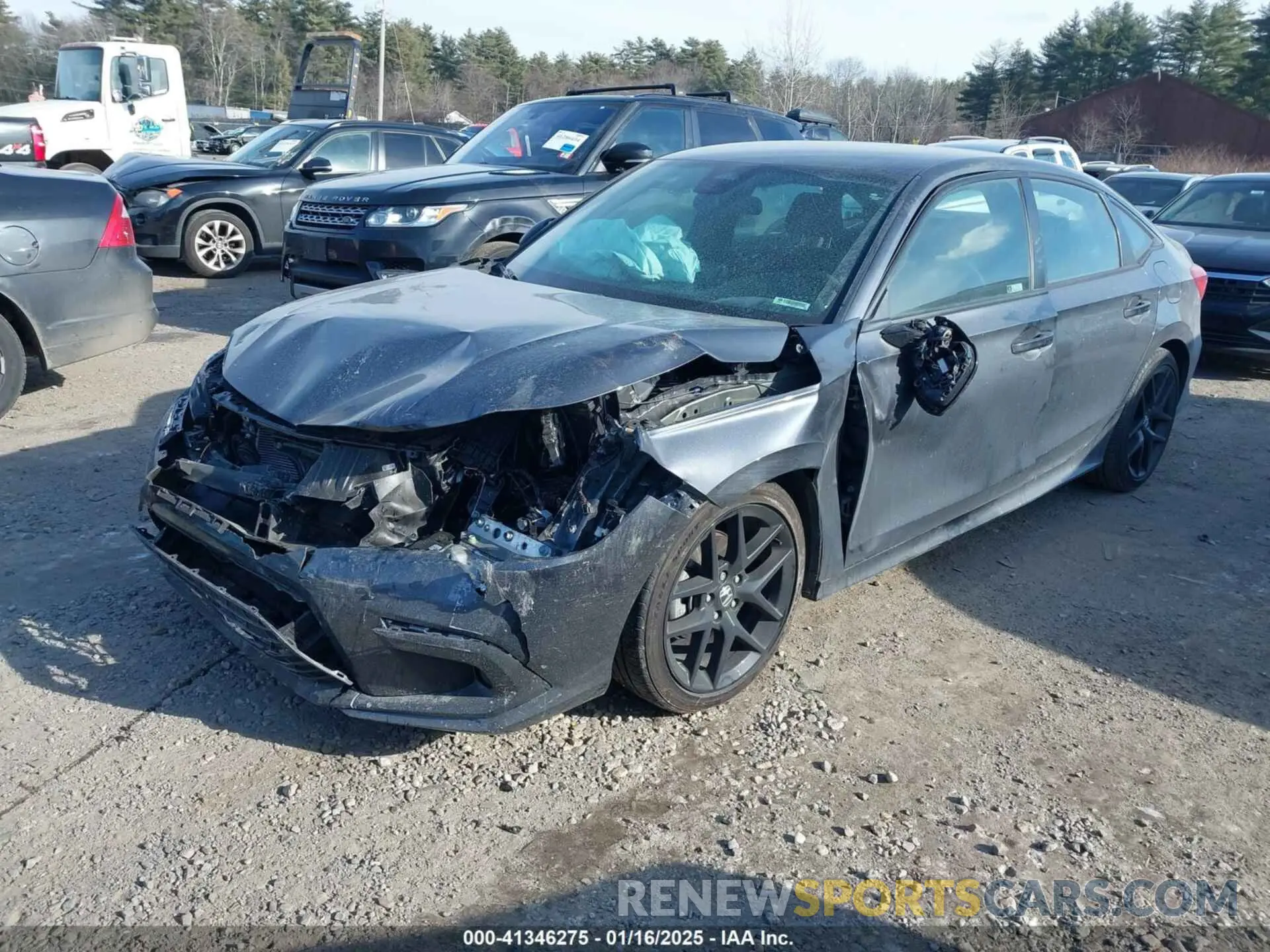 2 Photograph of a damaged car 2HGFE2F58RH544301 HONDA CIVIC 2024