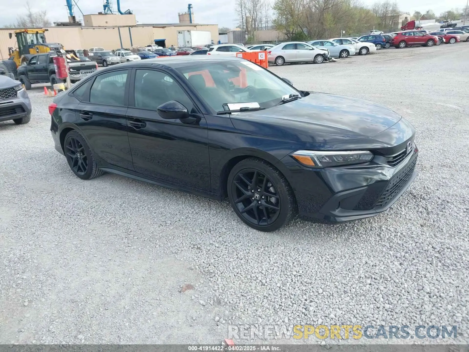 1 Photograph of a damaged car 2HGFE2F58RH547196 HONDA CIVIC 2024
