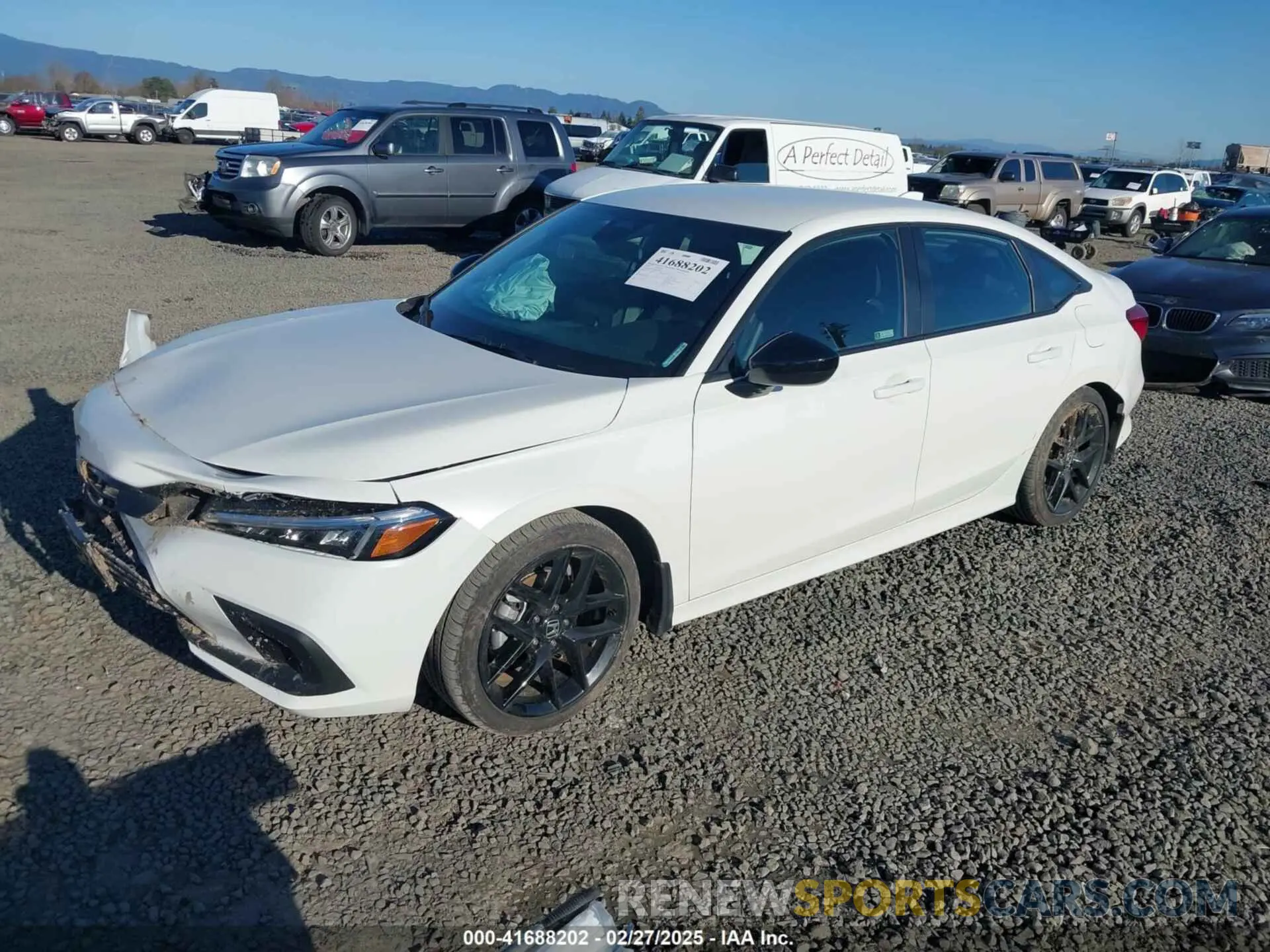 2 Photograph of a damaged car 2HGFE2F58RH550597 HONDA CIVIC 2024