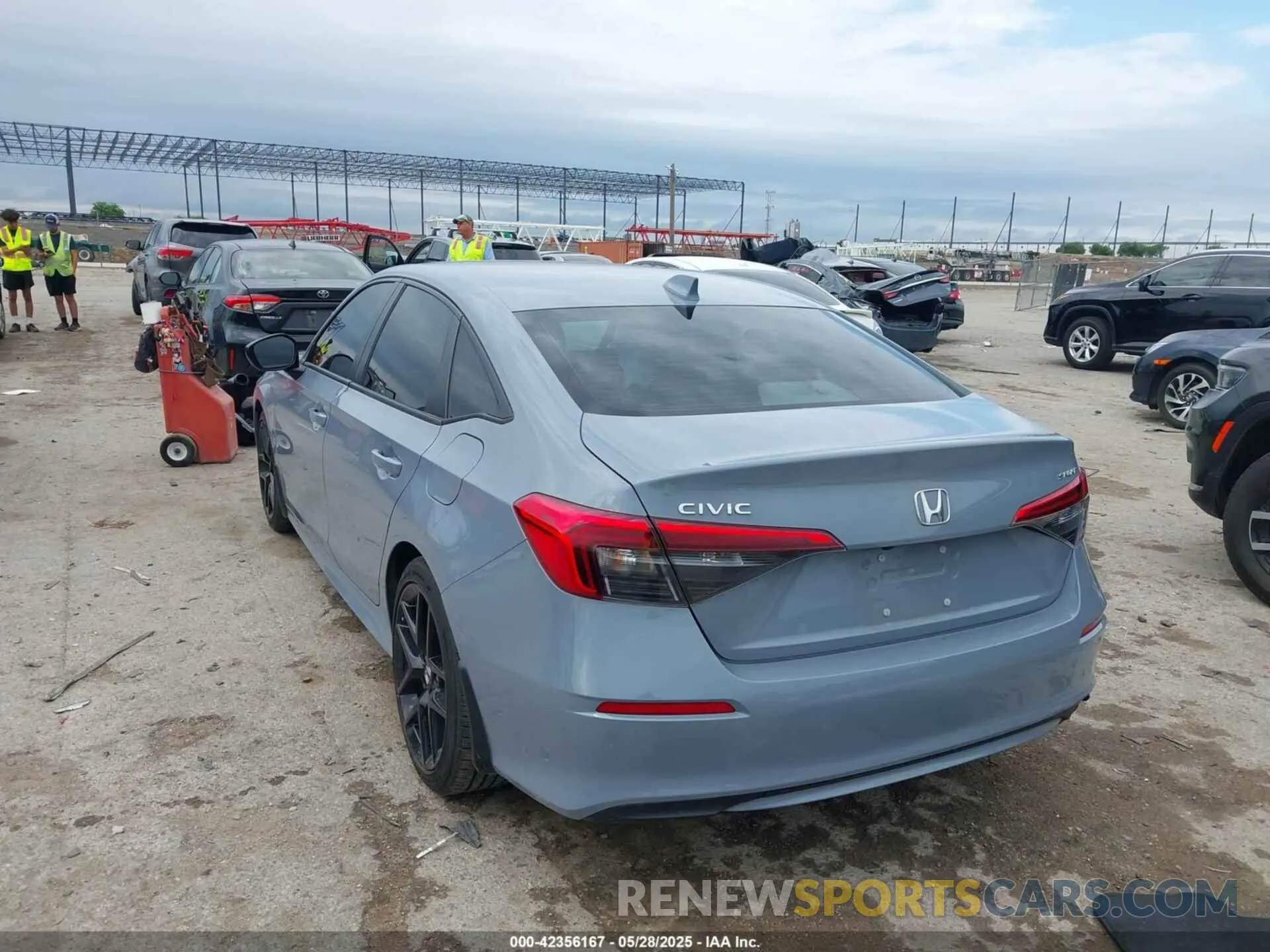 3 Photograph of a damaged car 2HGFE2F58RH556352 HONDA CIVIC 2024