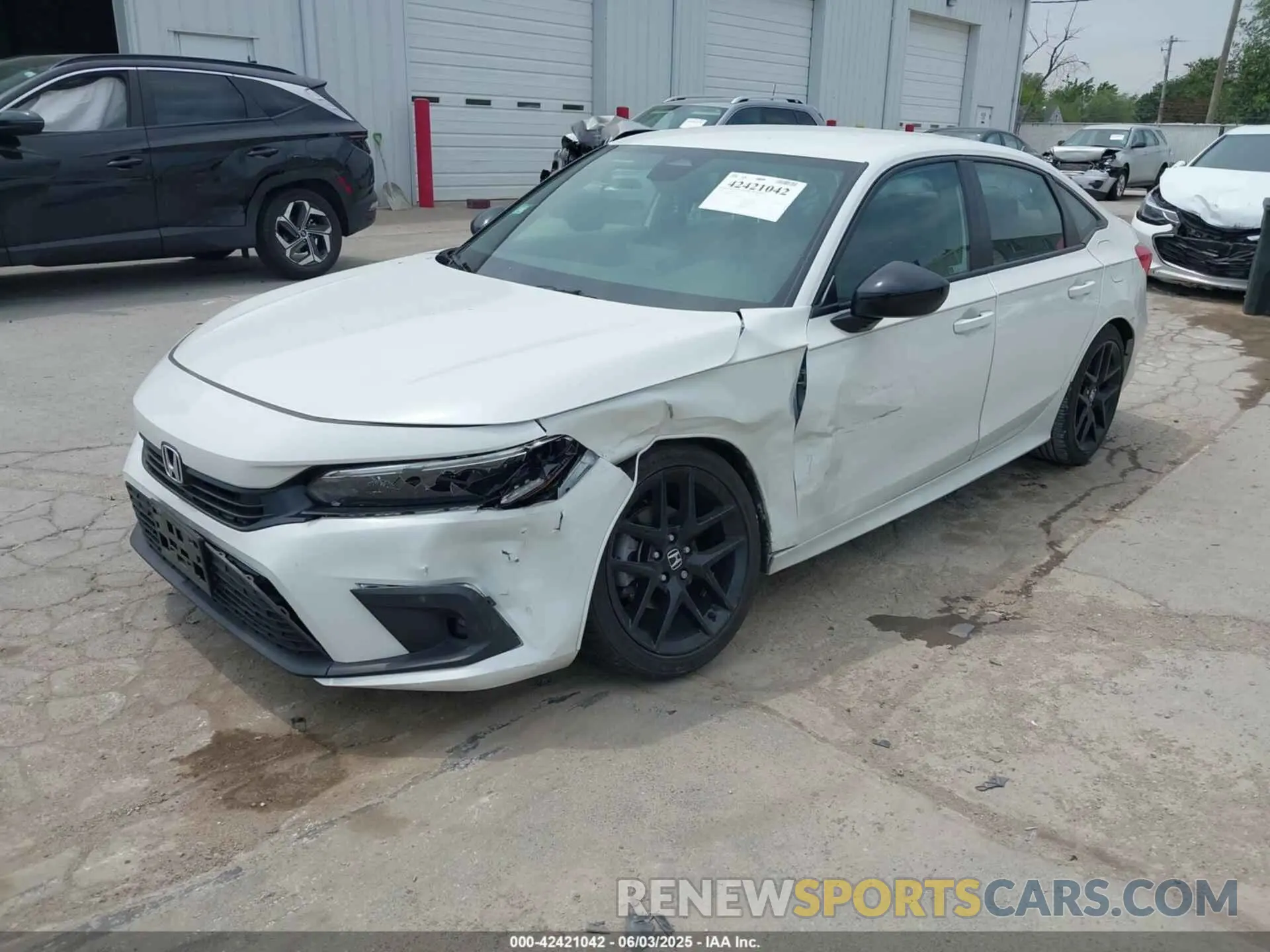 2 Photograph of a damaged car 2HGFE2F58RH560563 HONDA CIVIC 2024