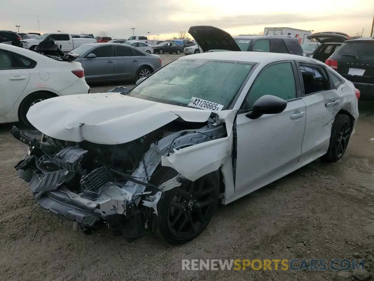 1 Photograph of a damaged car 2HGFE2F58RH562510 HONDA CIVIC 2024