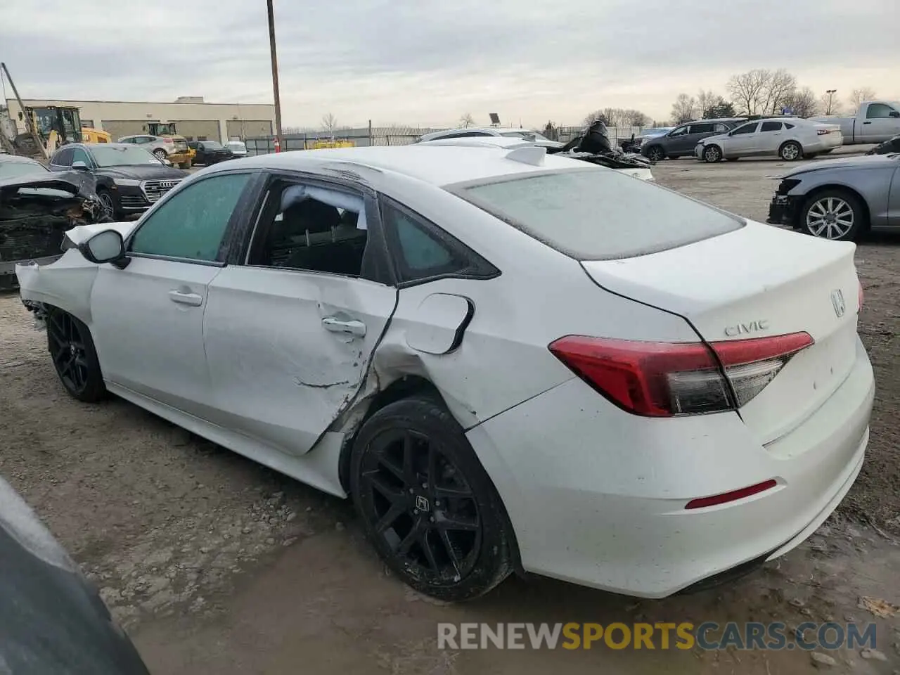2 Photograph of a damaged car 2HGFE2F58RH562510 HONDA CIVIC 2024
