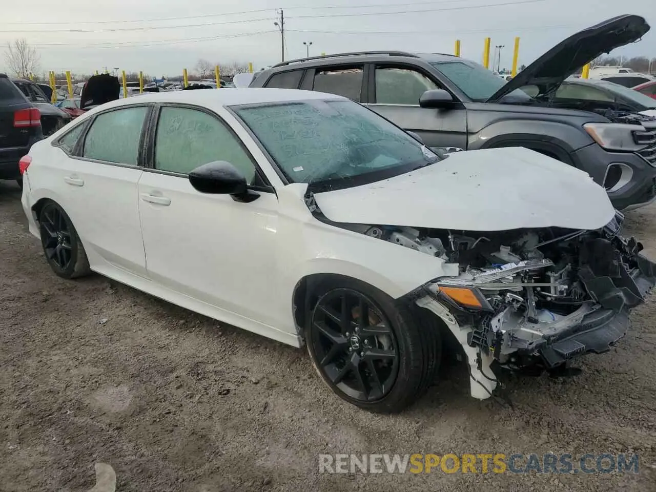 4 Photograph of a damaged car 2HGFE2F58RH562510 HONDA CIVIC 2024