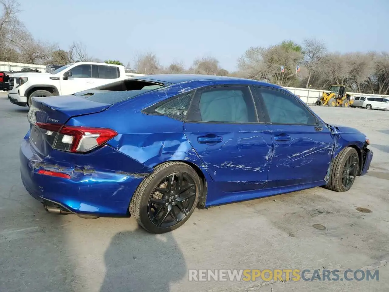 3 Photograph of a damaged car 2HGFE2F58RH563866 HONDA CIVIC 2024