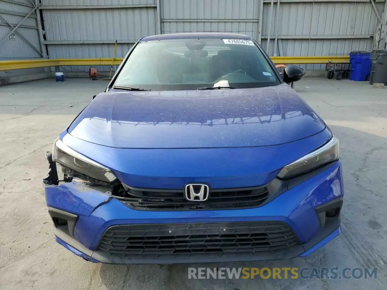 5 Photograph of a damaged car 2HGFE2F58RH563866 HONDA CIVIC 2024