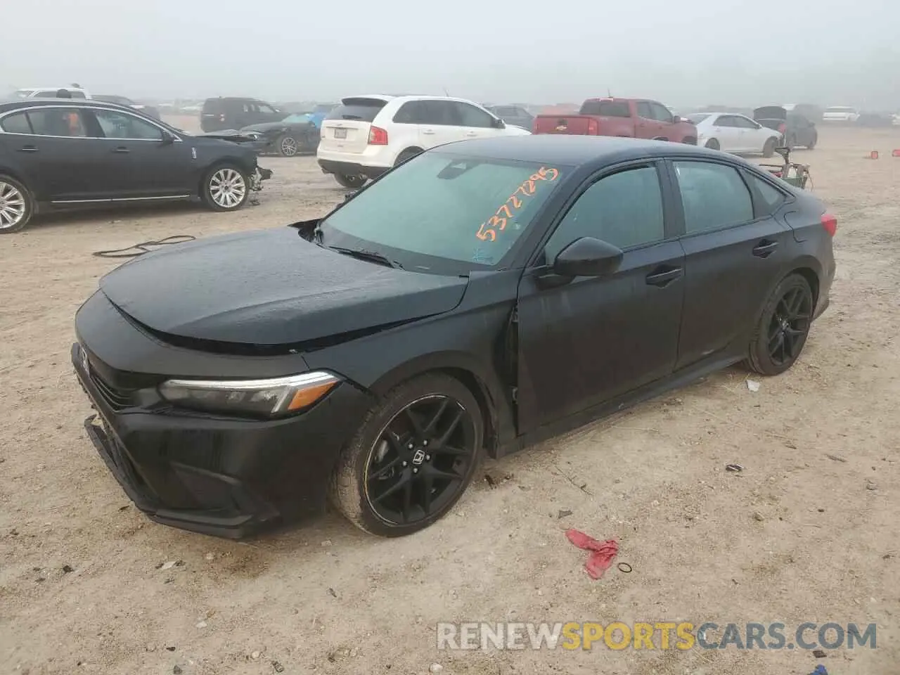 1 Photograph of a damaged car 2HGFE2F58RH567903 HONDA CIVIC 2024