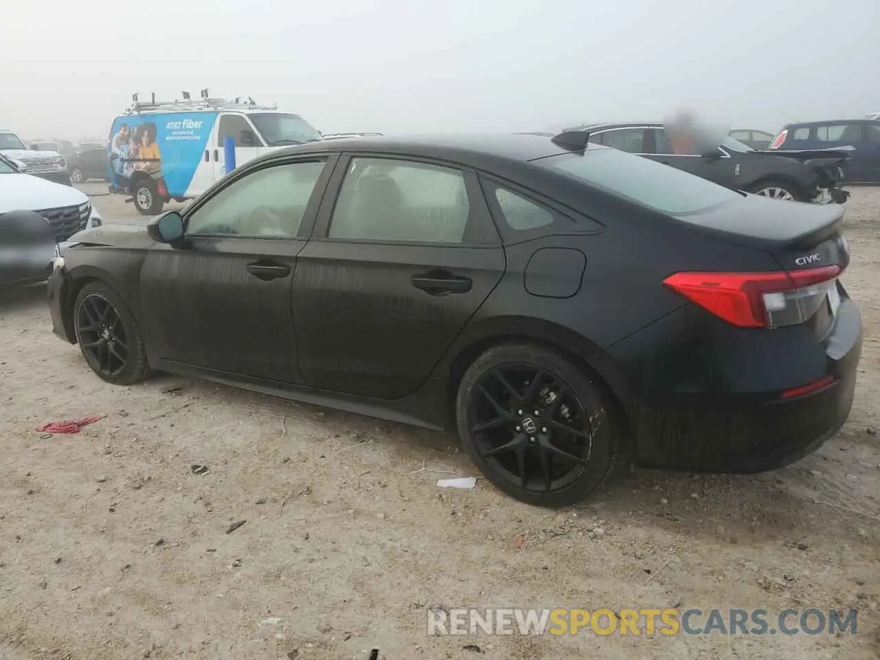 2 Photograph of a damaged car 2HGFE2F58RH567903 HONDA CIVIC 2024