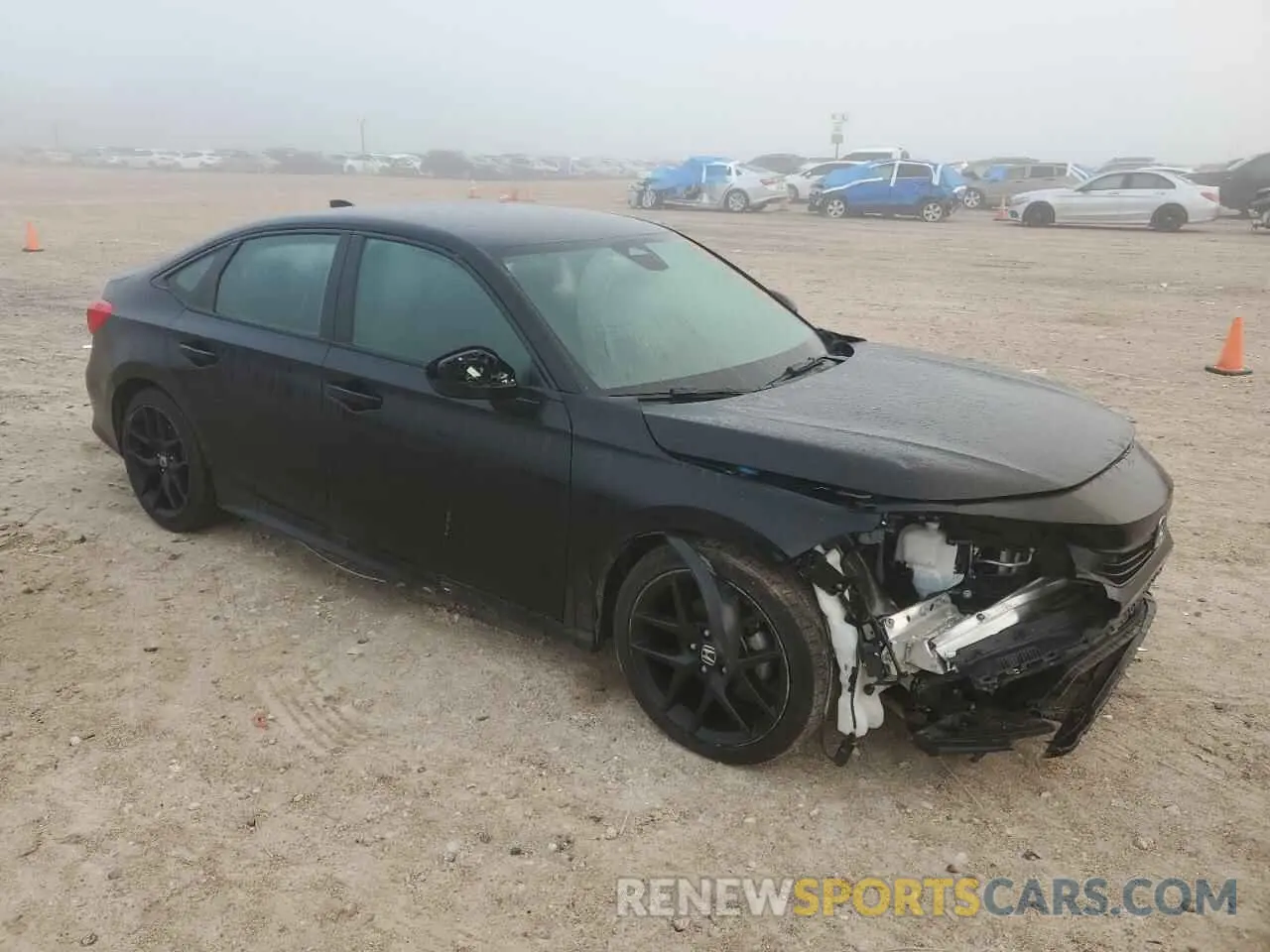4 Photograph of a damaged car 2HGFE2F58RH567903 HONDA CIVIC 2024