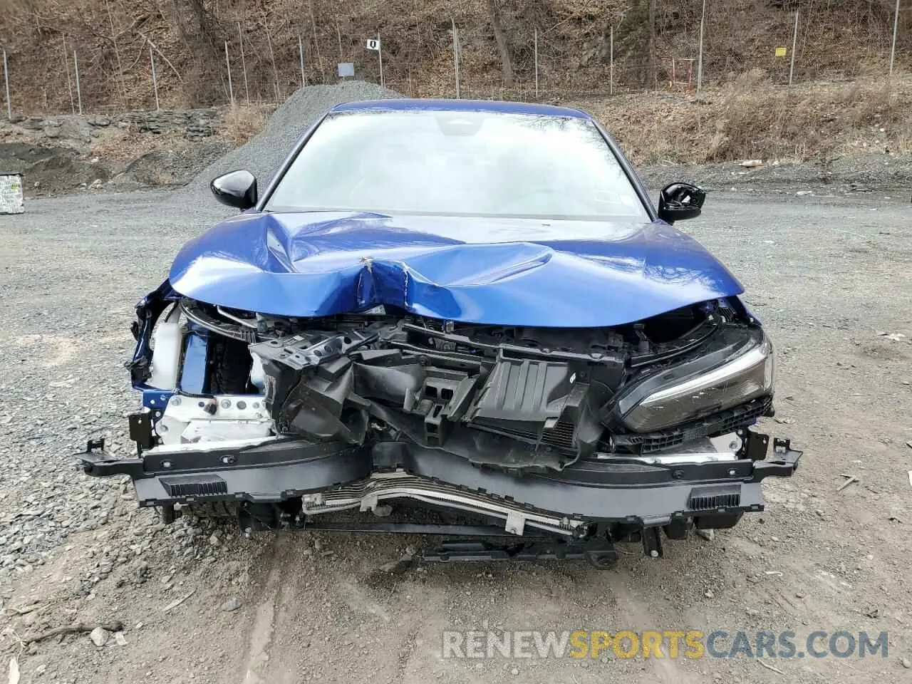 5 Photograph of a damaged car 2HGFE2F58RH574222 HONDA CIVIC 2024
