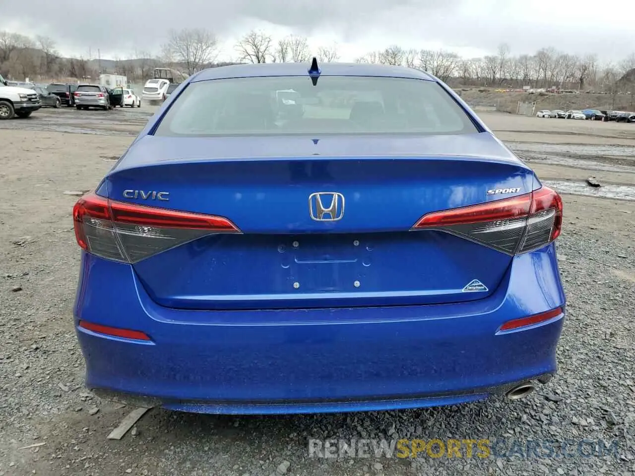 6 Photograph of a damaged car 2HGFE2F58RH574222 HONDA CIVIC 2024