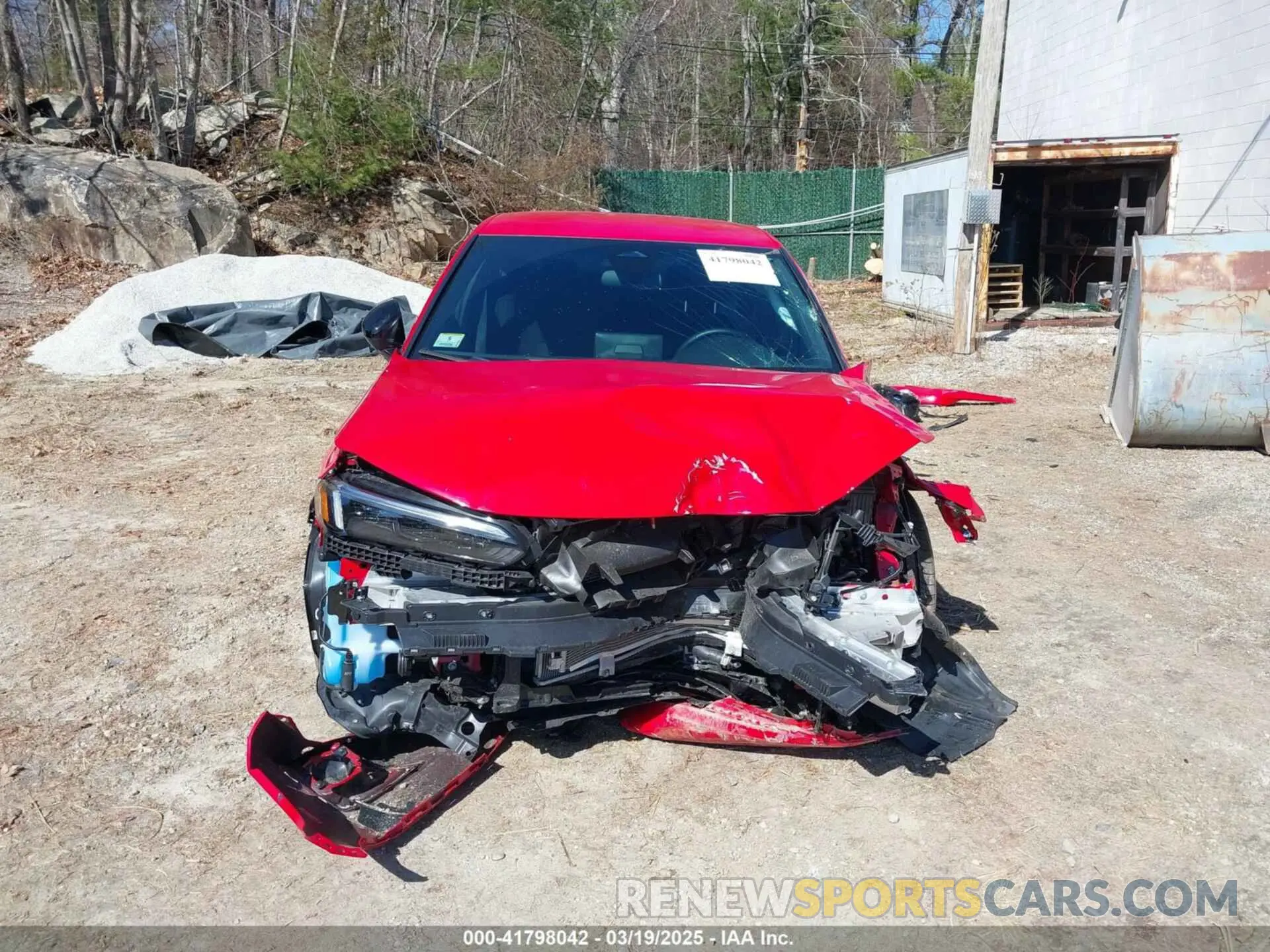 13 Photograph of a damaged car 2HGFE2F58RH578321 HONDA CIVIC 2024