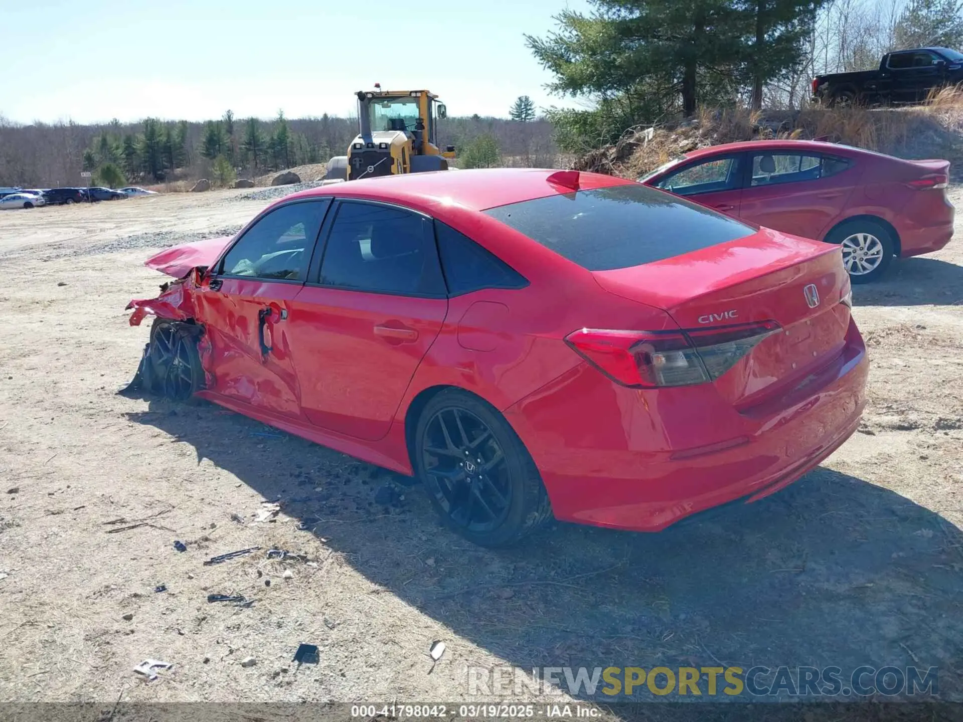 3 Photograph of a damaged car 2HGFE2F58RH578321 HONDA CIVIC 2024