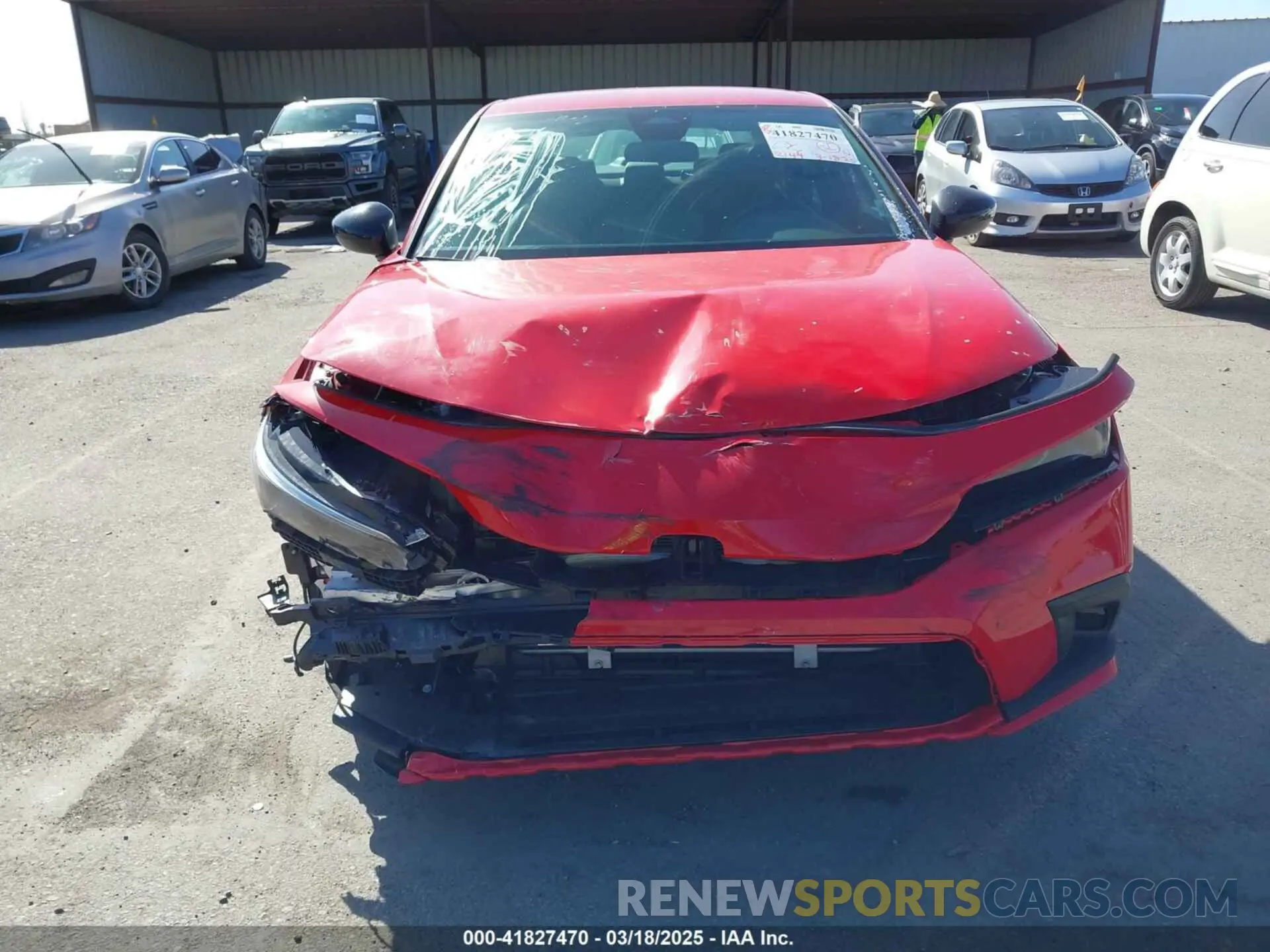 13 Photograph of a damaged car 2HGFE2F58RH581171 HONDA CIVIC 2024