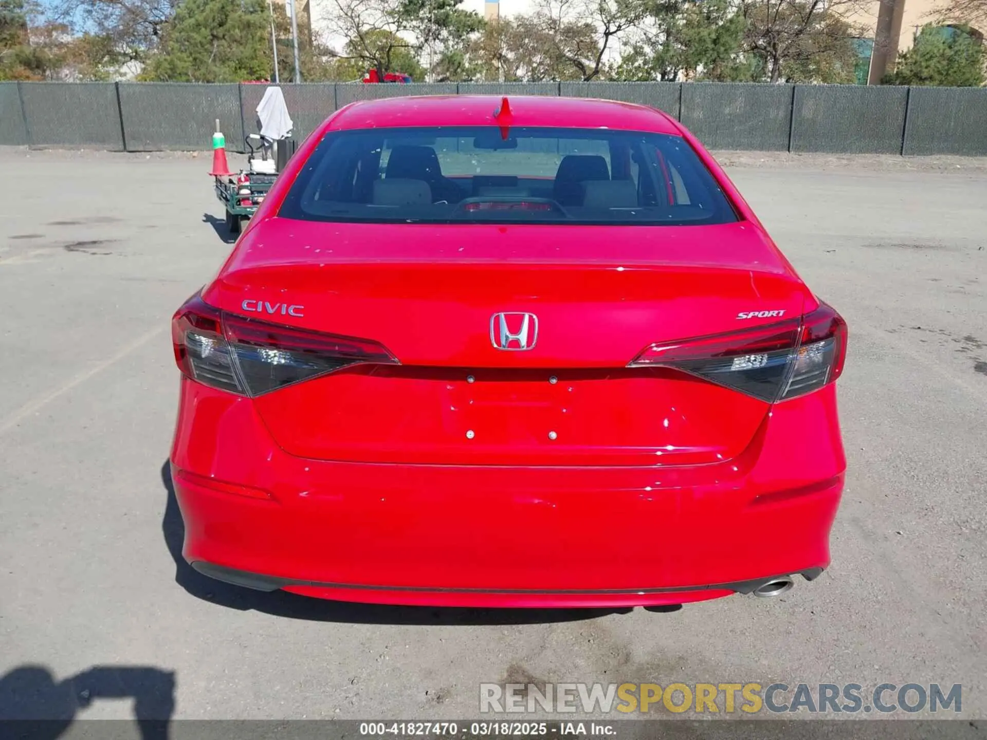 17 Photograph of a damaged car 2HGFE2F58RH581171 HONDA CIVIC 2024