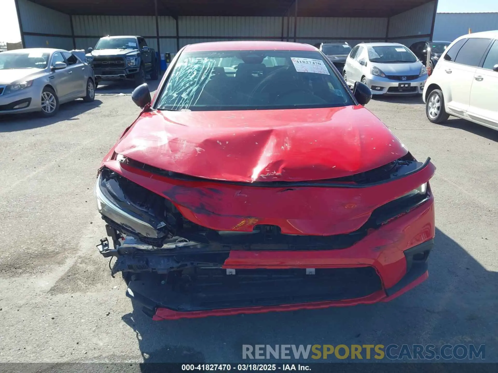 6 Photograph of a damaged car 2HGFE2F58RH581171 HONDA CIVIC 2024