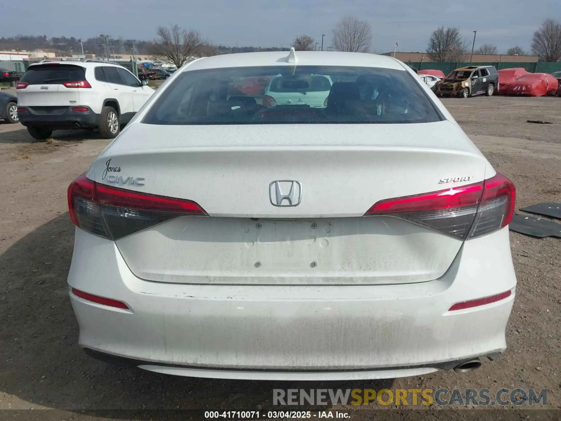 15 Photograph of a damaged car 2HGFE2F58RH581476 HONDA CIVIC 2024