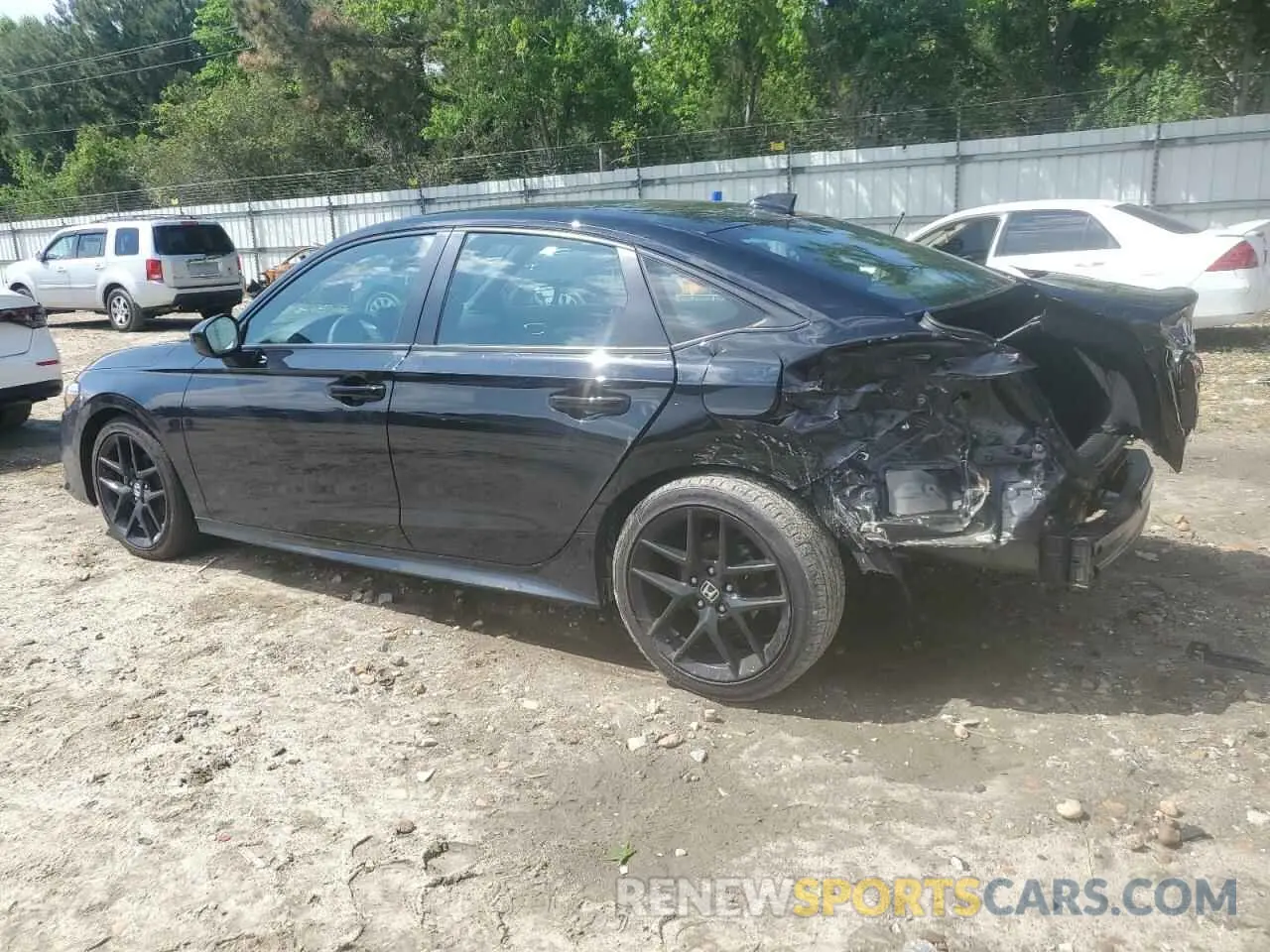 2 Photograph of a damaged car 2HGFE2F58RH584894 HONDA CIVIC 2024