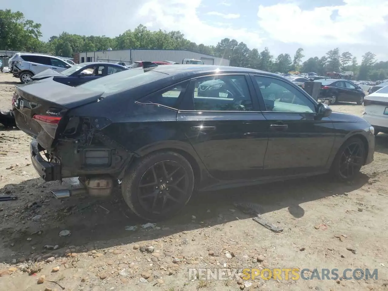 3 Photograph of a damaged car 2HGFE2F58RH584894 HONDA CIVIC 2024