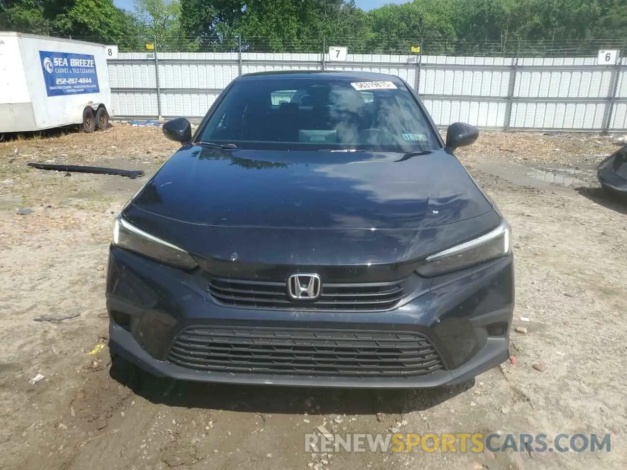 5 Photograph of a damaged car 2HGFE2F58RH584894 HONDA CIVIC 2024