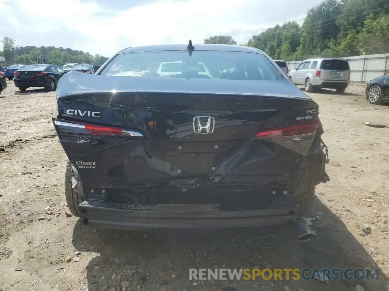 6 Photograph of a damaged car 2HGFE2F58RH584894 HONDA CIVIC 2024