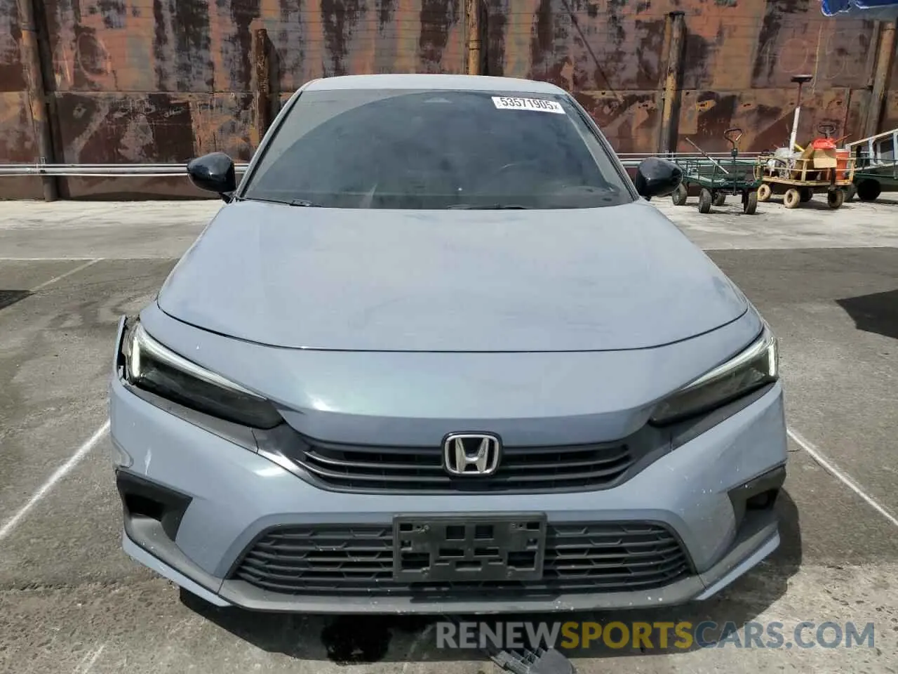 5 Photograph of a damaged car 2HGFE2F58RH588380 HONDA CIVIC 2024