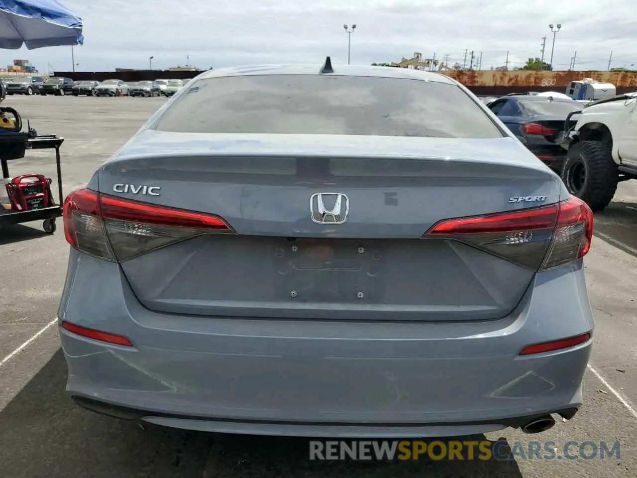 6 Photograph of a damaged car 2HGFE2F58RH588380 HONDA CIVIC 2024