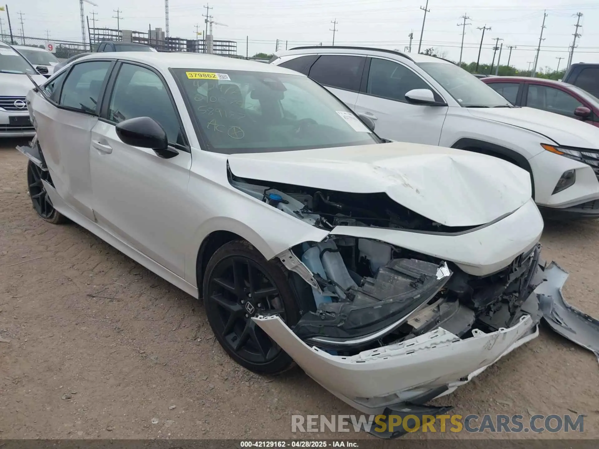 1 Photograph of a damaged car 2HGFE2F58RH589187 HONDA CIVIC 2024