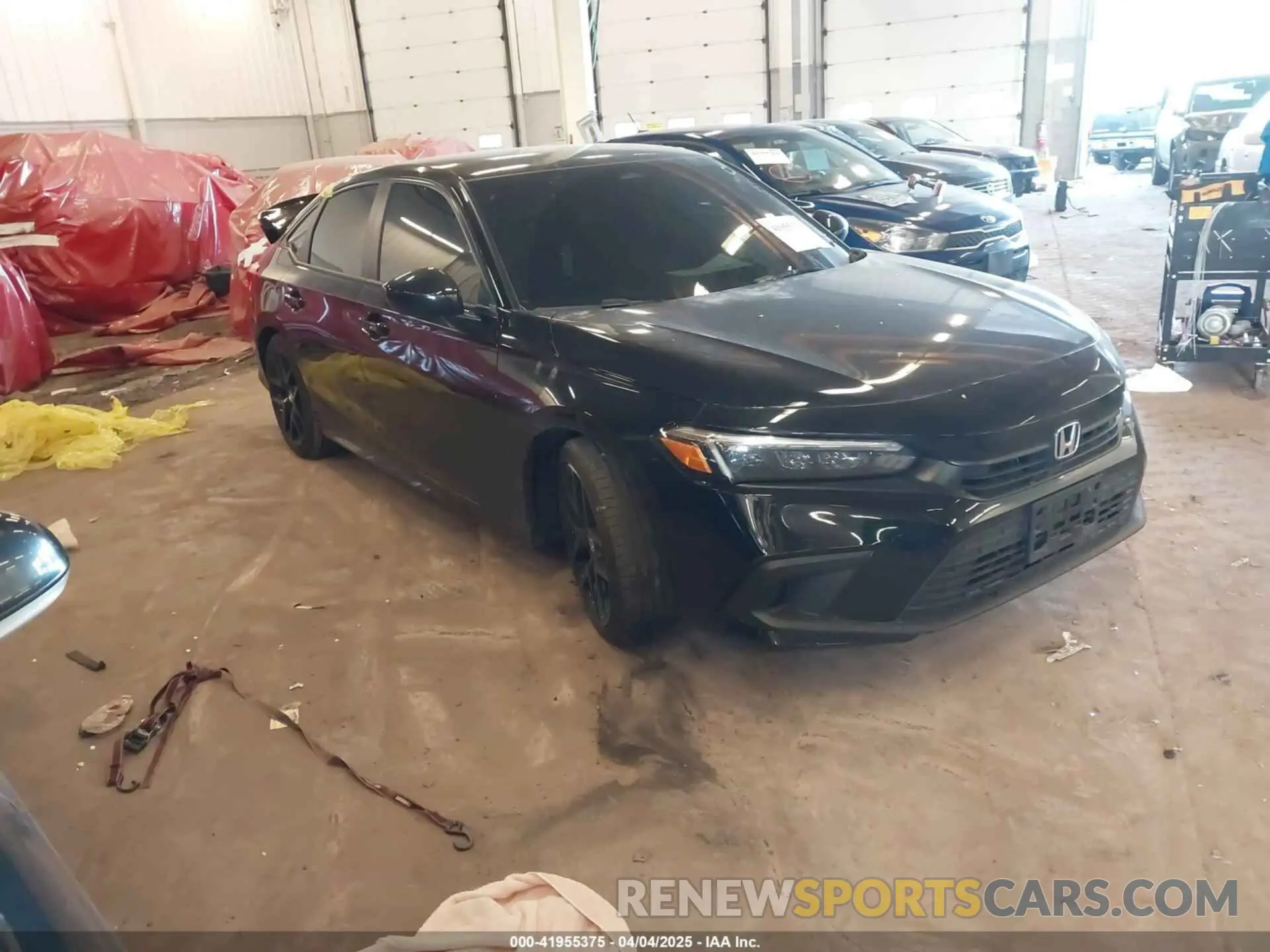 1 Photograph of a damaged car 2HGFE2F58RH589660 HONDA CIVIC 2024