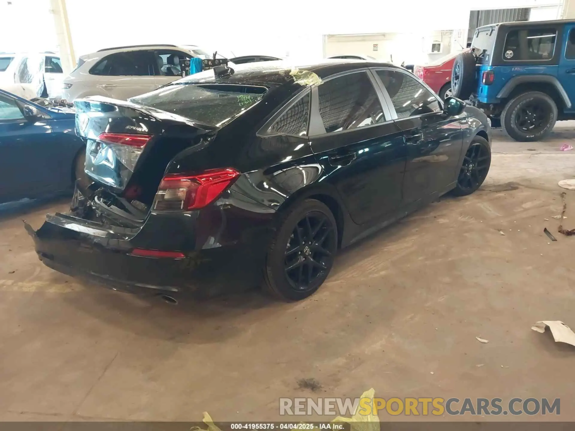 4 Photograph of a damaged car 2HGFE2F58RH589660 HONDA CIVIC 2024