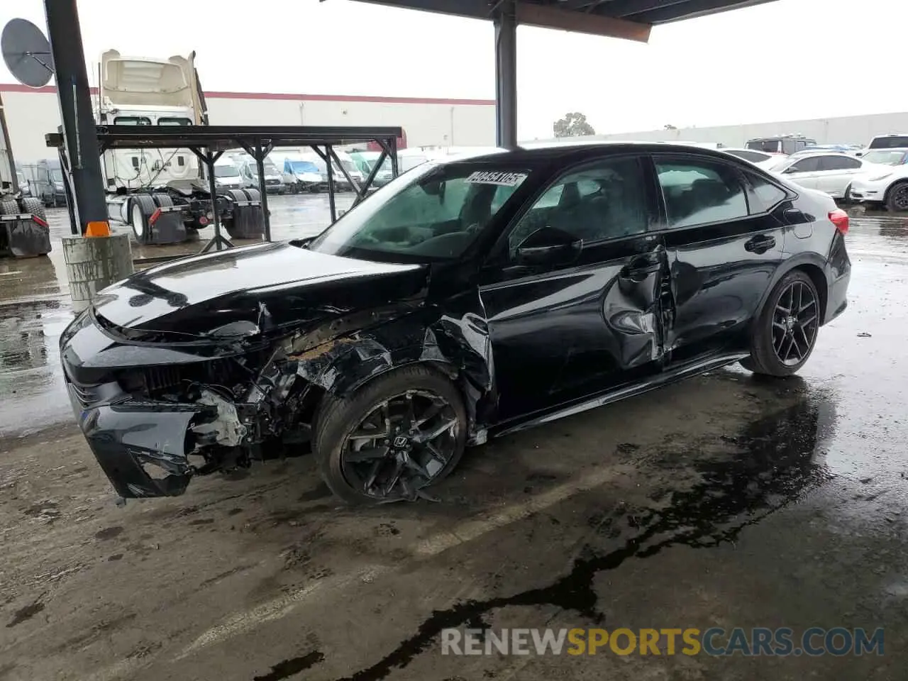 1 Photograph of a damaged car 2HGFE2F58RH589741 HONDA CIVIC 2024